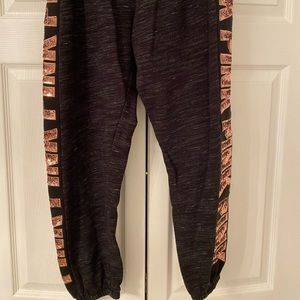 VS PINK joggers